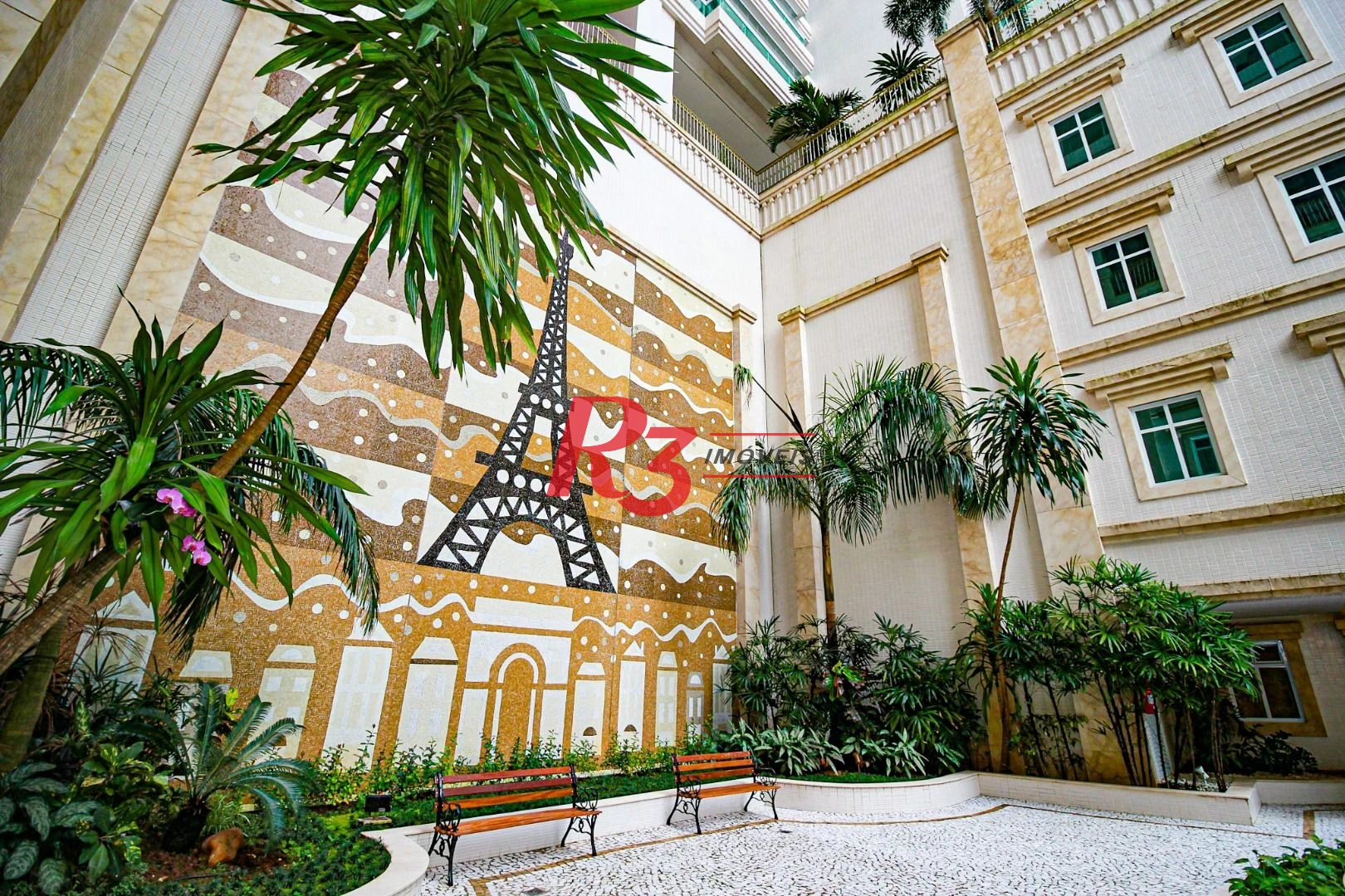 Apartamento com 2 dormitórios para alugar, 128 m² por R$ 14.000,01/mês - Aparecida - Santos/SP