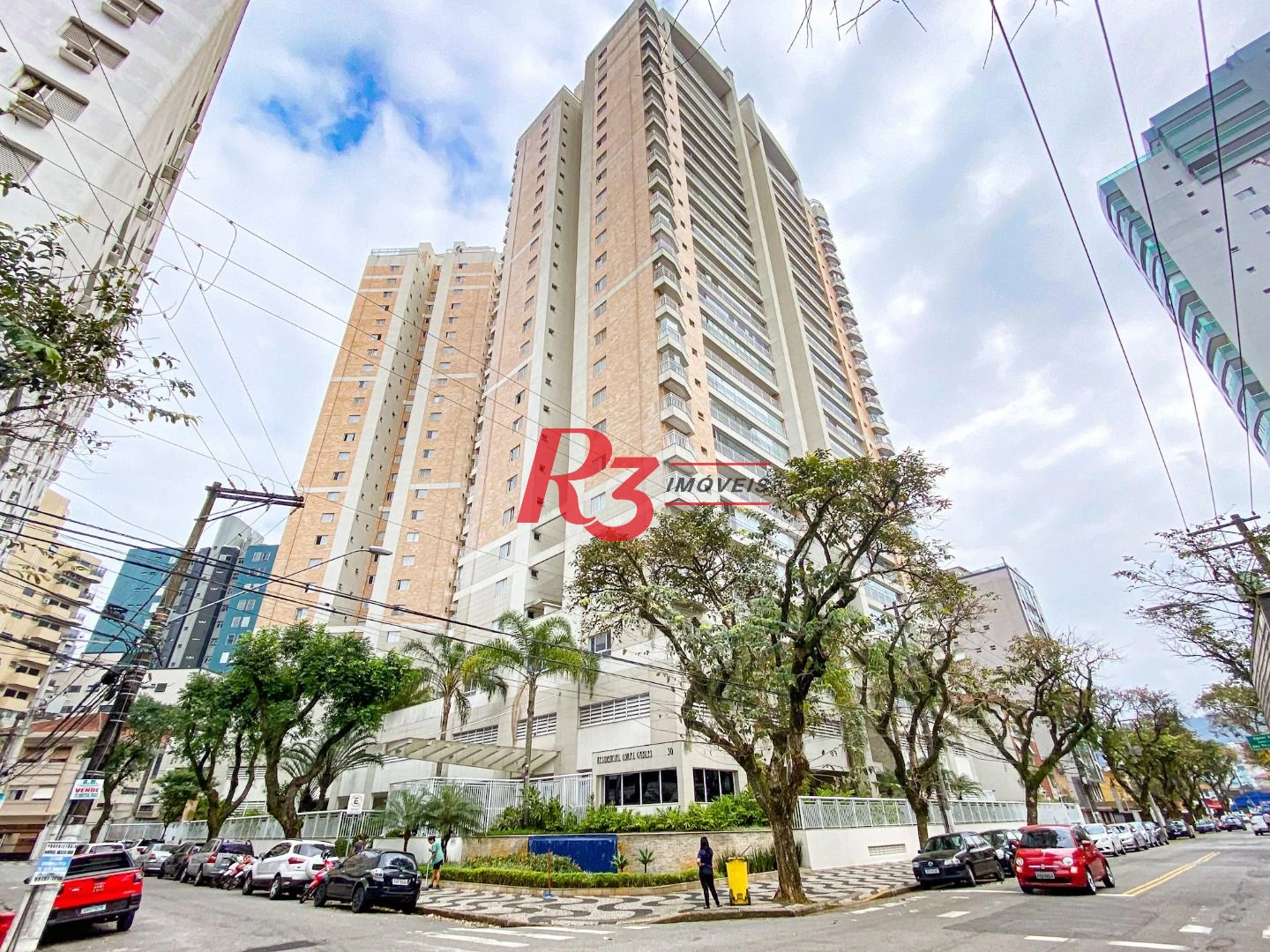 Apartamento com 3 dormitórios à venda, 130 m² por R$ 1.740.000,00 - Gonzaga - Santos/SP