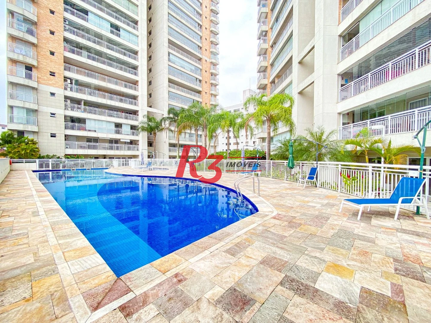 Apartamento com 3 dormitórios à venda, 130 m² por R$ 1.740.000,00 - Gonzaga - Santos/SP