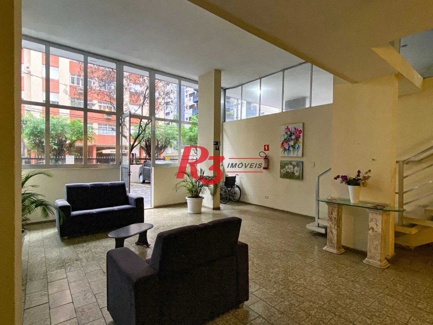 Apartamento à venda, 32 m² por R$ 373.000,00 - Boqueirão - Santos/SP