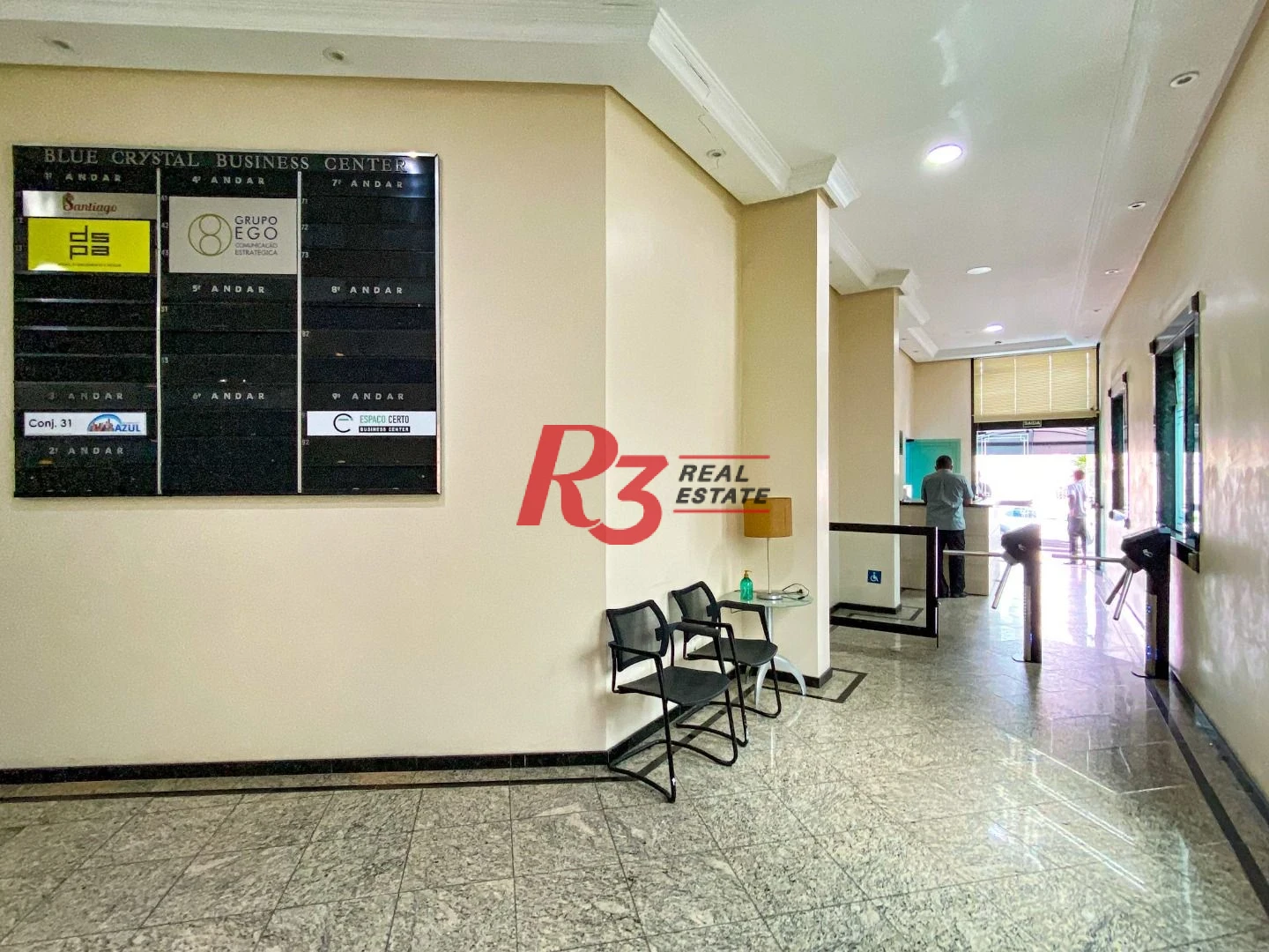 Sala para alugar, 90 m² por R$ 5.000,02/mês - Gonzaga - Santos/SP