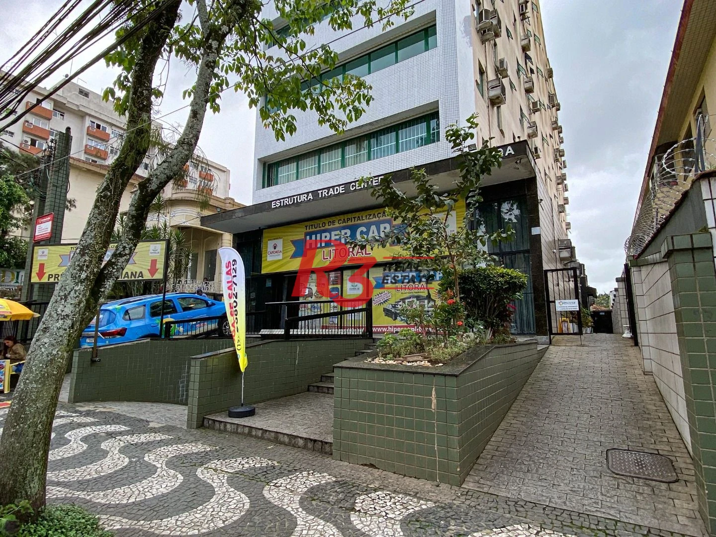 Sala para alugar, 113 m² por R$ 4.500,00/mês - Vila Mathias - Santos/SP