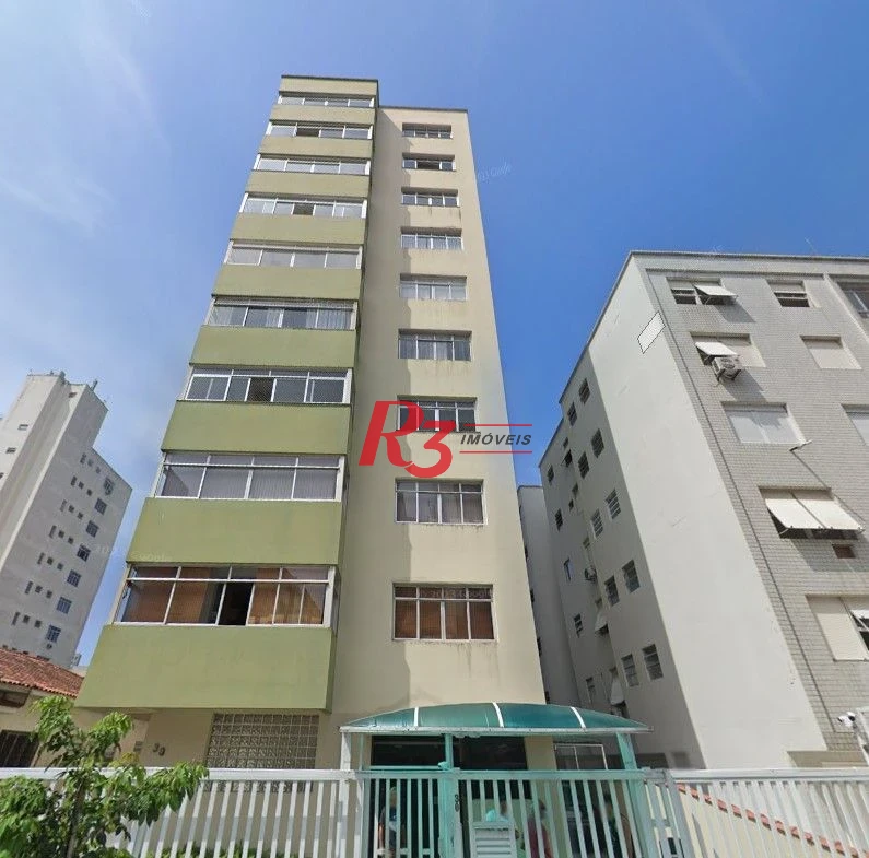 Apartamento com 3 dormitórios à venda, 170 m² por R$ 959.000,00 - Ponta da Praia - Santos/SP
