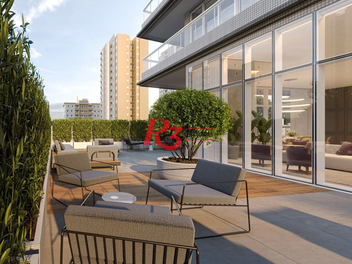 Apartamento à venda, 178 m² por R$ 2.557.429,76 - Boqueirão - Santos/SP