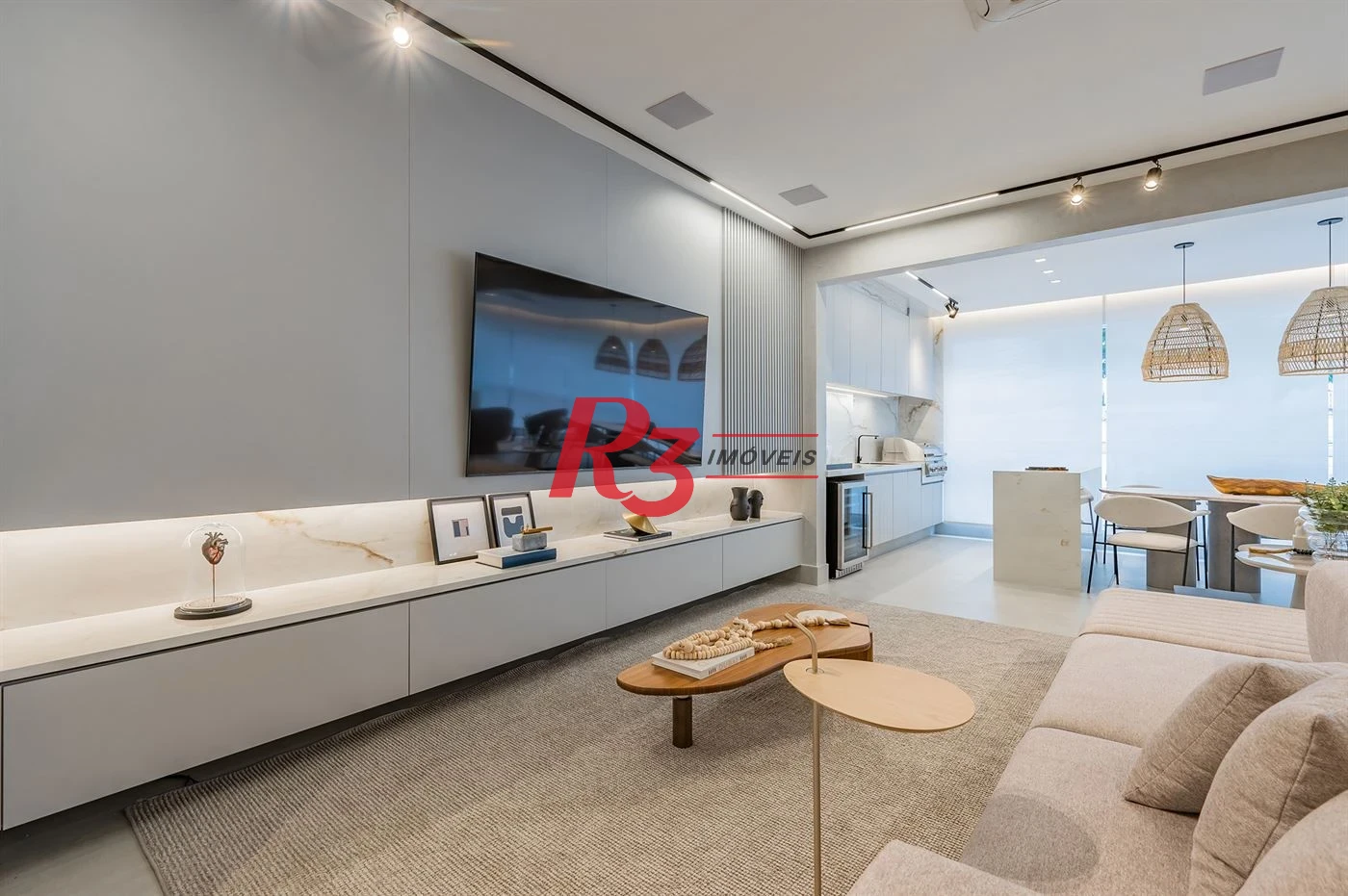 Apartamento à venda, 178 m² por R$ 2.557.429,76 - Boqueirão - Santos/SP