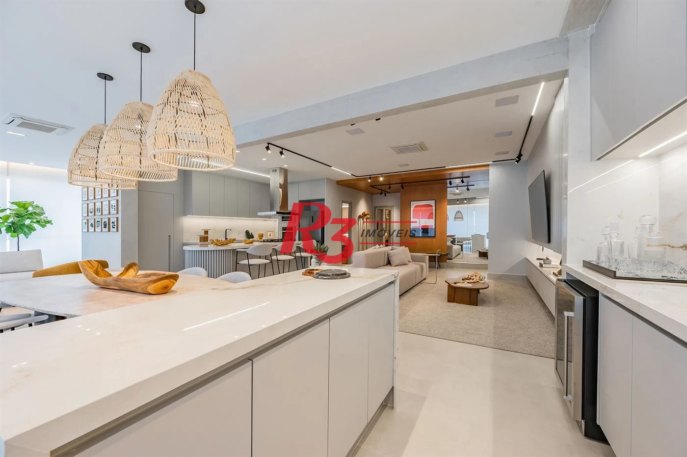 Apartamento à venda, 178 m² por R$ 2.557.429,76 - Boqueirão - Santos/SP