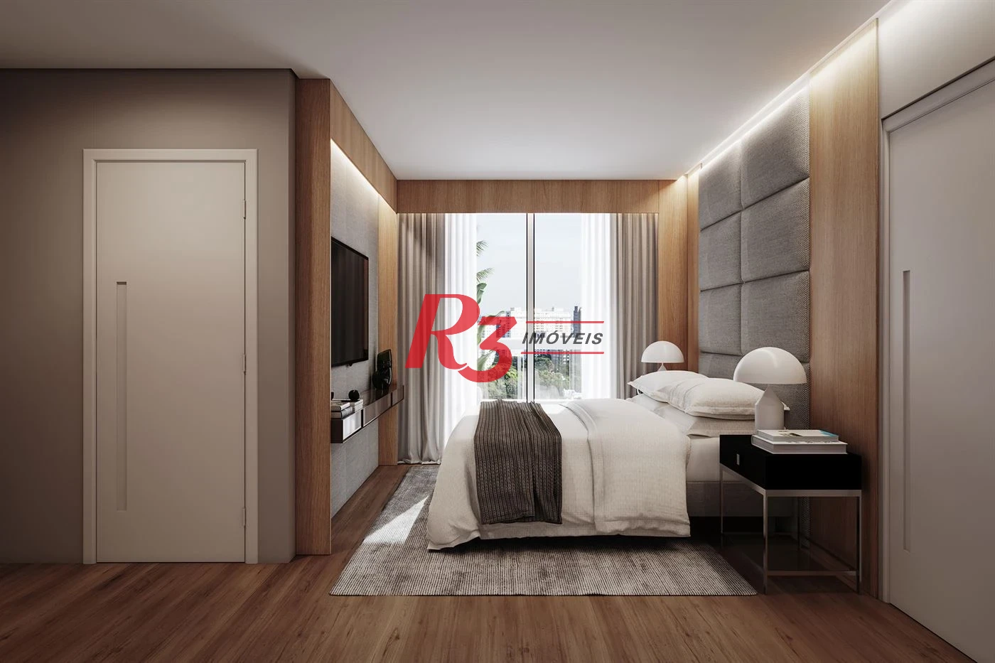 Apartamento à venda, 178 m² por R$ 2.557.429,76 - Boqueirão - Santos/SP