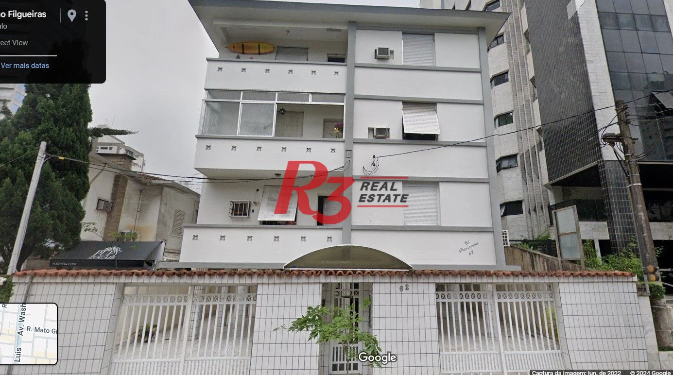 Apartamento à venda, 80 m² por R$ 550.000,00 - Gonzaga - Santos/SP
