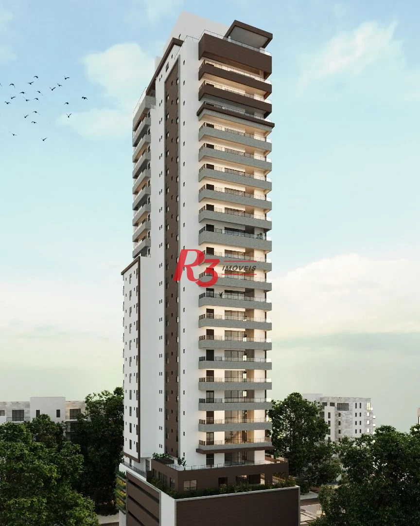Apartamento à venda, 107 m² por R$ 1.430.000,00 - Boqueirão - Santos/SP