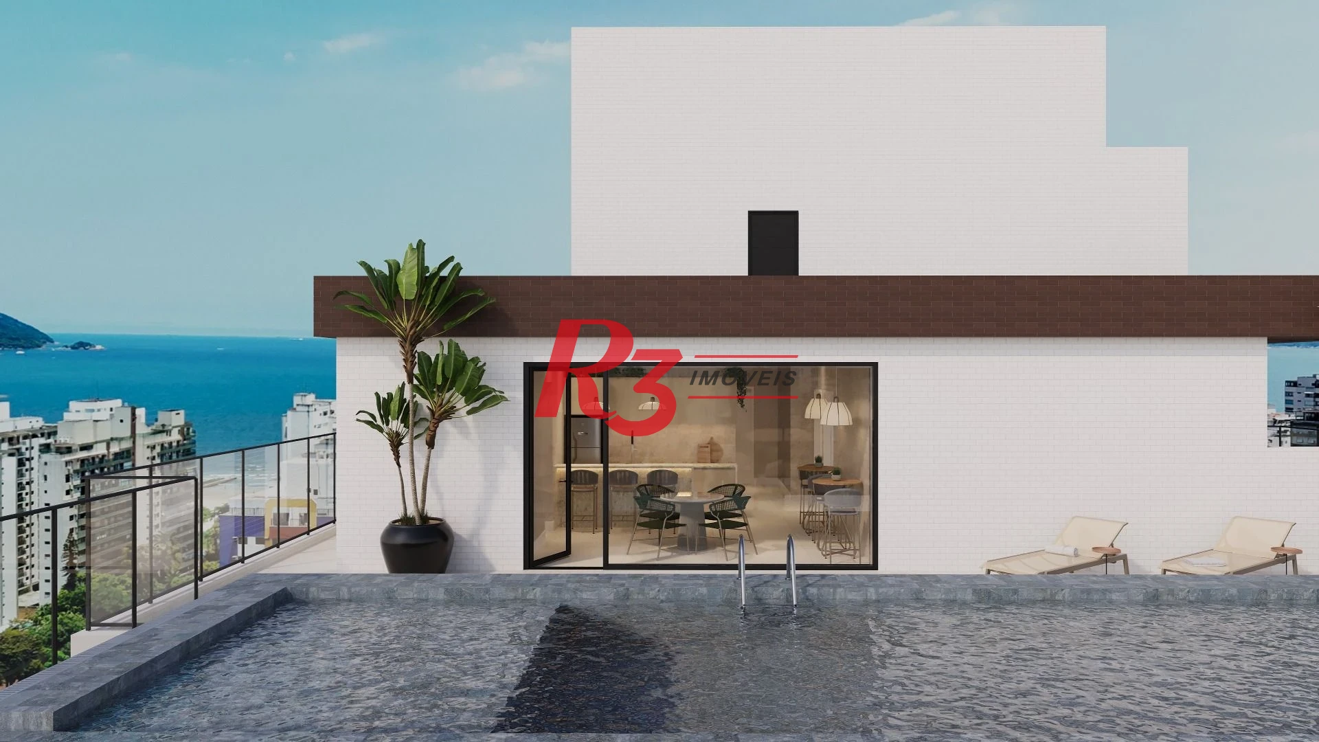 Apartamento à venda, 107 m² por R$ 1.430.000,00 - Boqueirão - Santos/SP