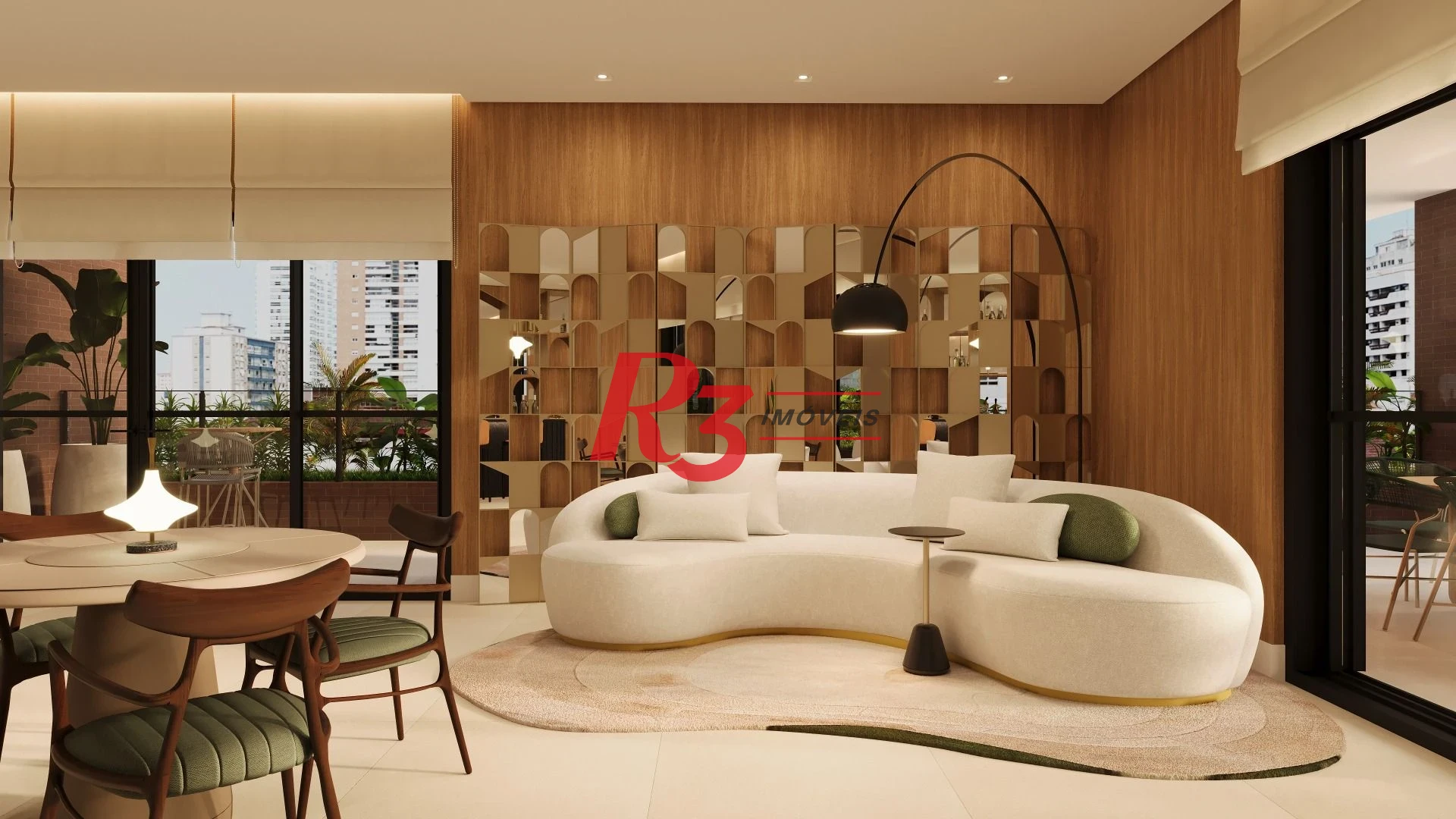Apartamento à venda, 107 m² por R$ 1.430.000,00 - Boqueirão - Santos/SP