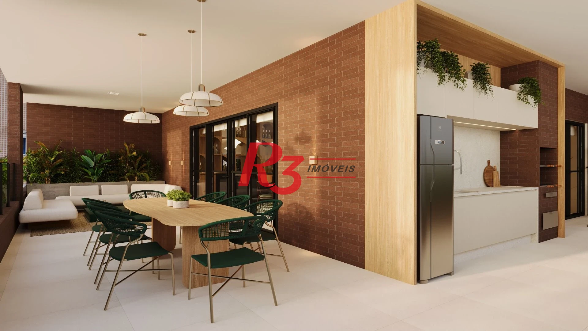 Apartamento à venda, 107 m² por R$ 1.430.000,00 - Boqueirão - Santos/SP