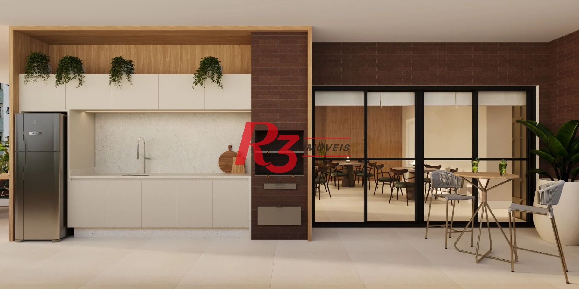 Apartamento à venda, 107 m² por R$ 1.430.000,00 - Boqueirão - Santos/SP