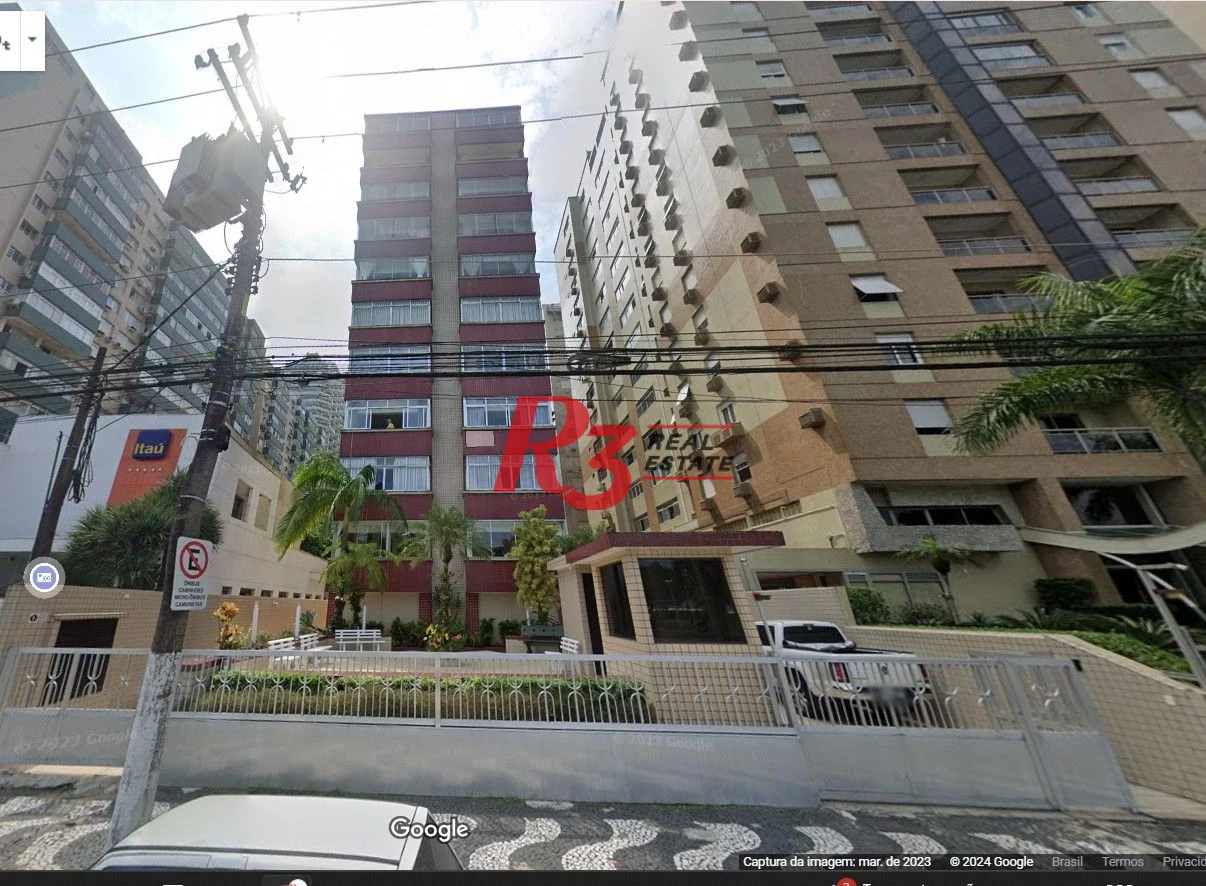 Apartamento com 2 dormitórios à venda, 94 m² por R$ 630.000,00 - Gonzaga - Santos/SP
