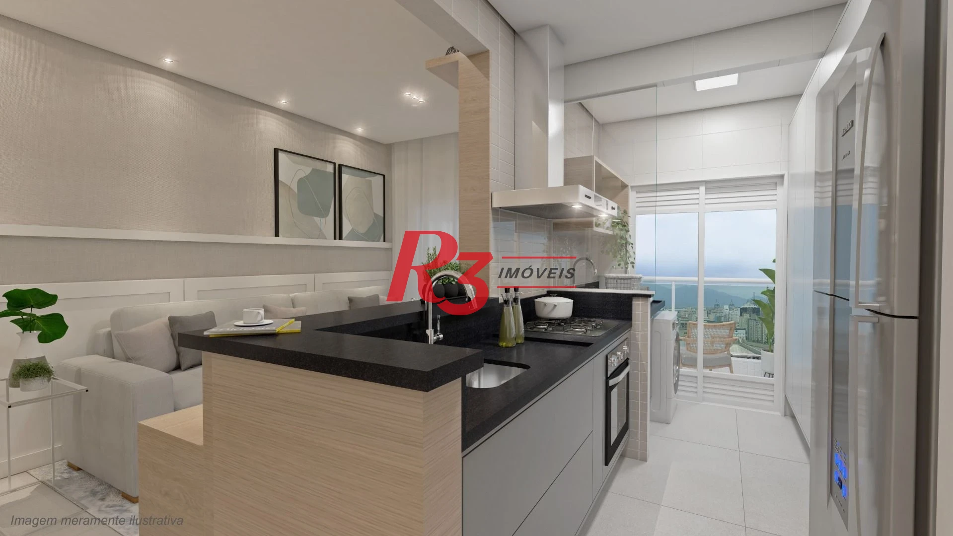 Apartamento à venda, 73 m² por R$ 850.000,00 - Ponta da Praia - Santos/SP