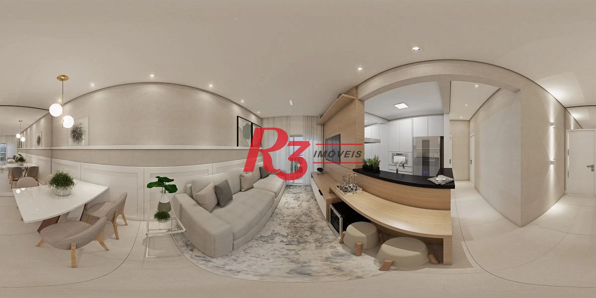 Apartamento à venda, 73 m² por R$ 850.000,00 - Ponta da Praia - Santos/SP