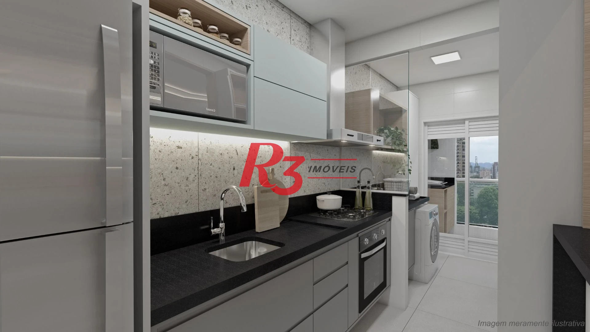 Apartamento à venda, 73 m² por R$ 850.000,00 - Ponta da Praia - Santos/SP