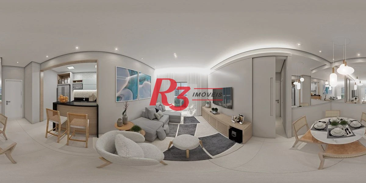 Apartamento à venda, 73 m² por R$ 850.000,00 - Ponta da Praia - Santos/SP