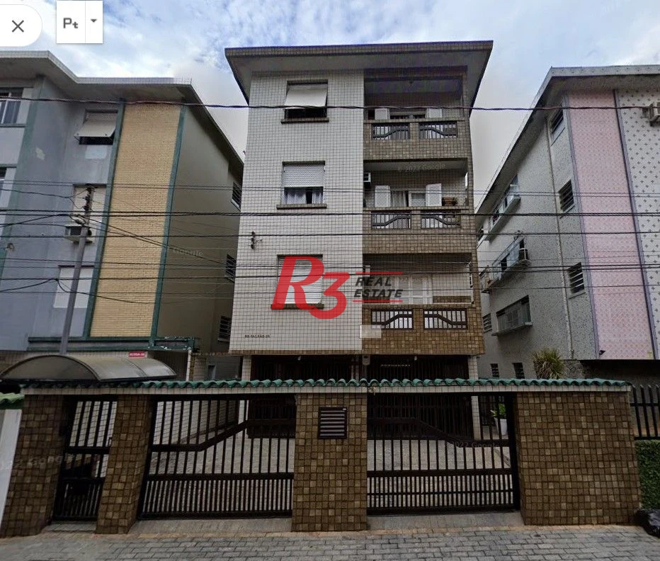 Apartamento à venda, 94 m² por R$ 585.000,00 - Embaré - Santos/SP