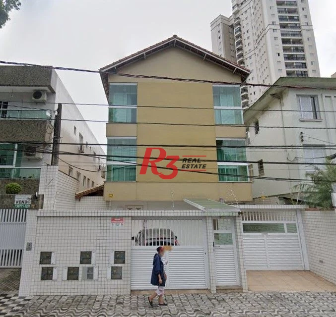 Village com 3 dormitórios à venda, 186 m² por R$ 1.065.000,00 - Gonzaga - Santos/SP
