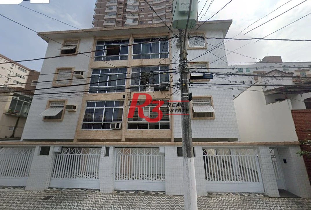 Apartamento com 3 dormitórios à venda, 130 m² por R$ 580.000,00 - Campo Grande - Santos/SP