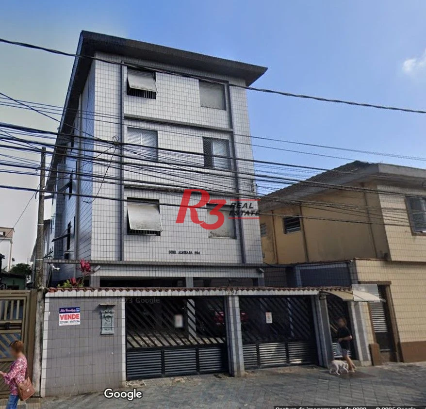 Apartamento com 2 dormitórios à venda, 75 m² por R$ 480.000,00 - Macuco - Santos/SP