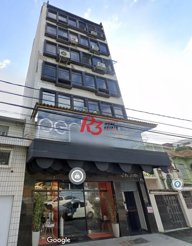 Sala para alugar, 80 m² por R$ 3.200,00/mês - Vila Matias - Santos/SP