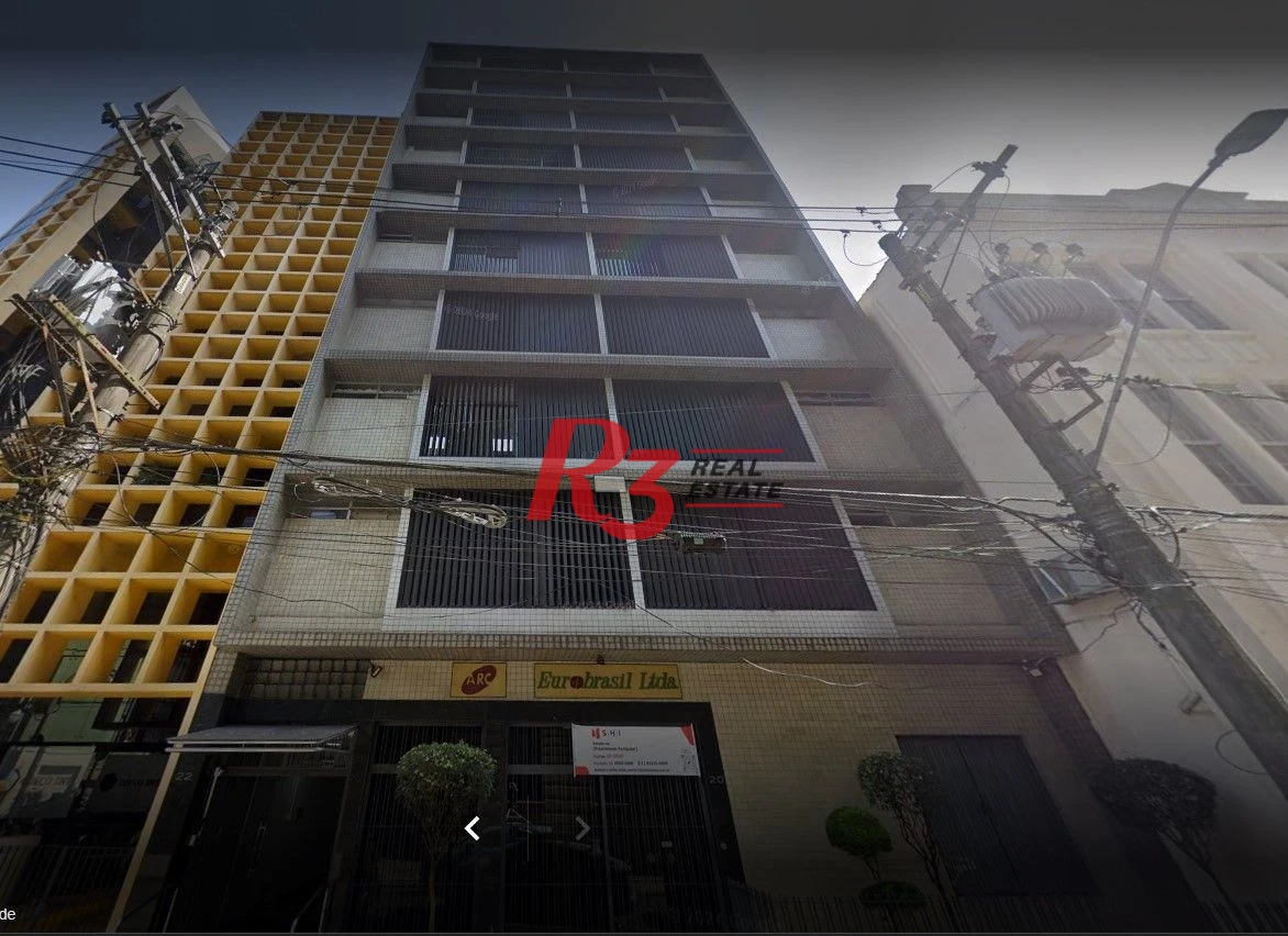 Sala para alugar, 175 m² por R$ 3.500,02/mês - Centro - Santos/SP