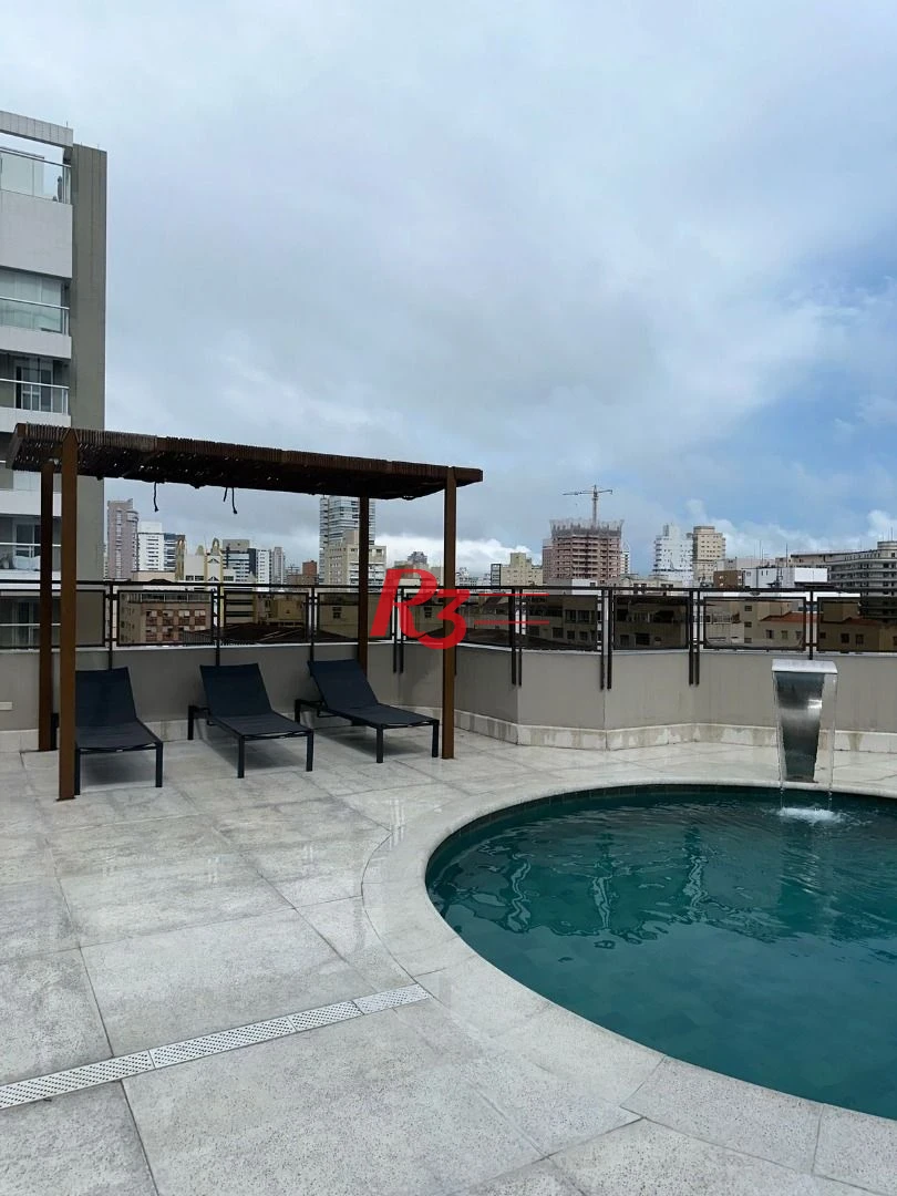 Flat à venda, 45 m² por R$ 510.000,00 - Gonzaga - Santos/SP