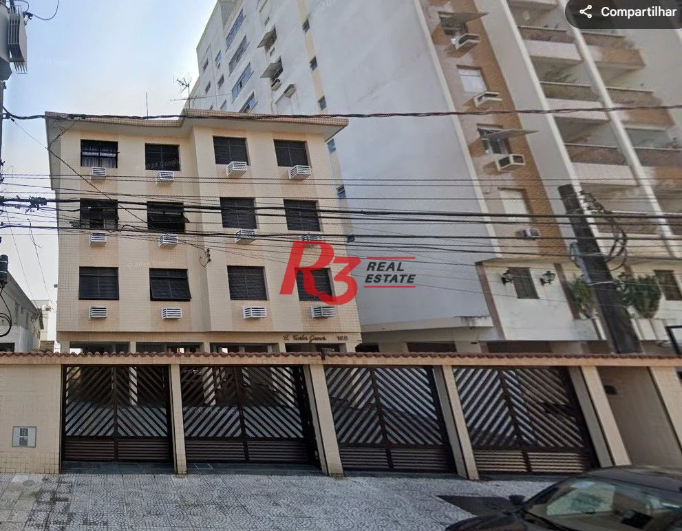 Apartamento de 2 quartos no Campo Grande, próximo a praia José Menino ee Gonzaga.
