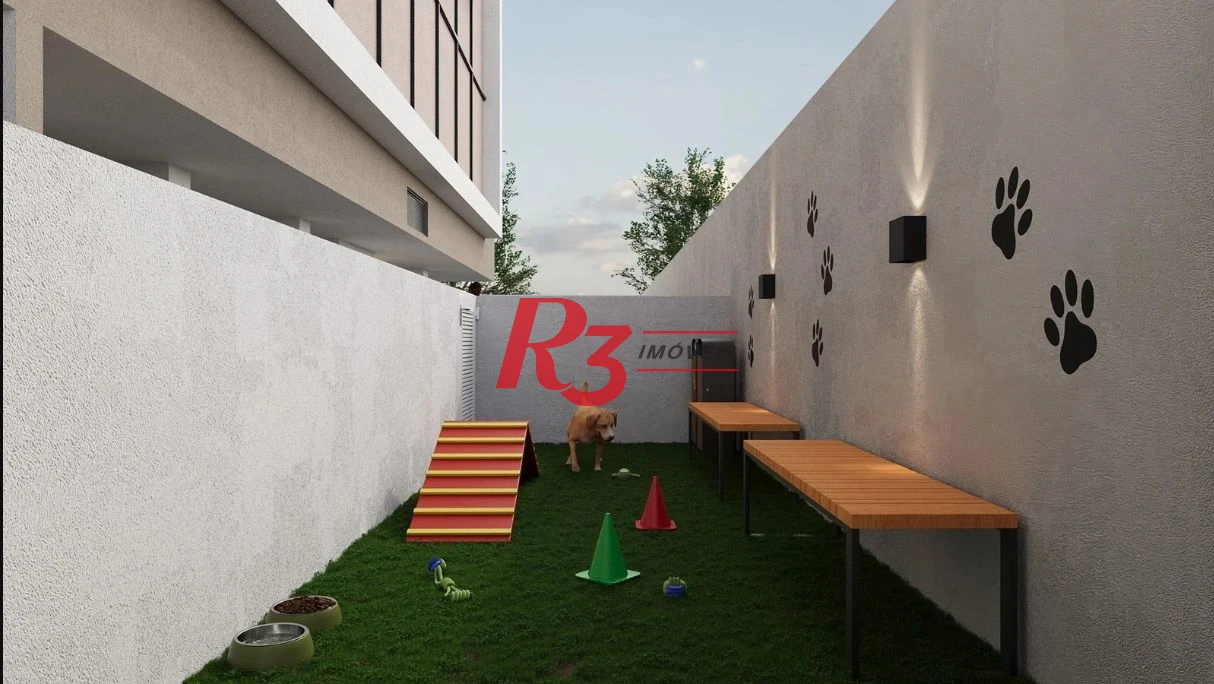 Apartamento com 1 dormitório à venda, 33 m² por R$ 290.000 - Macuco - Santos/SP