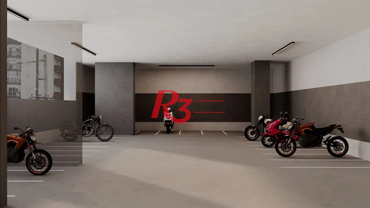 Apartamento com 1 dormitório à venda, 33 m² por R$ 290.000 - Macuco - Santos/SP