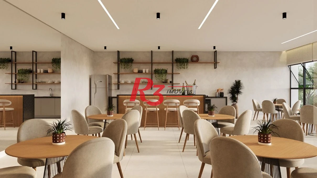 Apartamento com 1 dormitório à venda, 33 m² por R$ 290.000 - Macuco - Santos/SP
