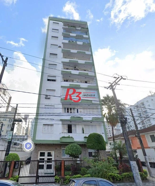 Apartamento com 2 dormitórios para alugar, 86 m² - Boqueirão - Santos/SP