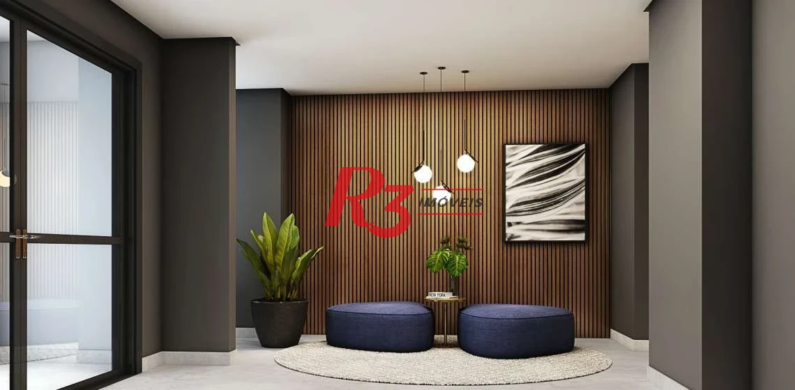 Apartamento à venda, 42 m² por R$ 337.000,00 - Jabaquara - Santos/SP