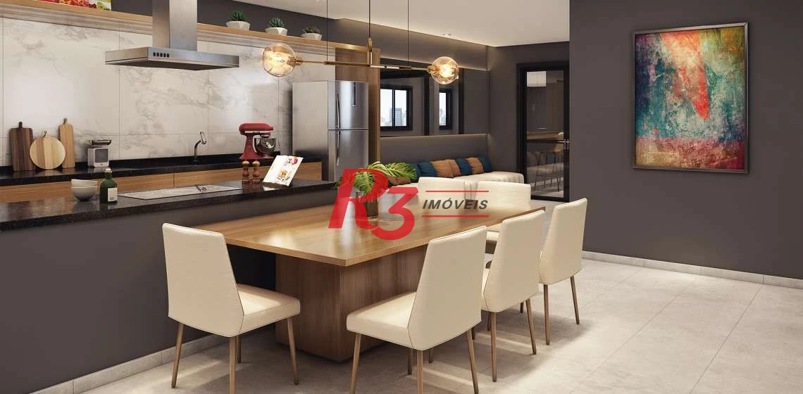 Apartamento à venda, 42 m² por R$ 337.000,00 - Jabaquara - Santos/SP