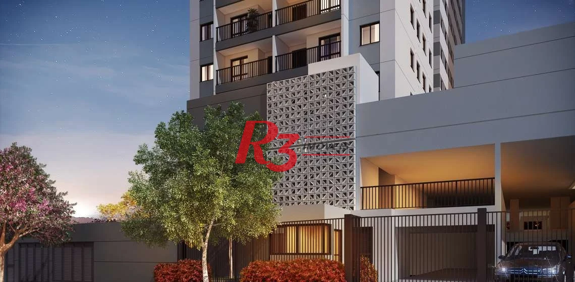 Apartamento à venda, 42 m² por R$ 337.000,00 - Jabaquara - Santos/SP