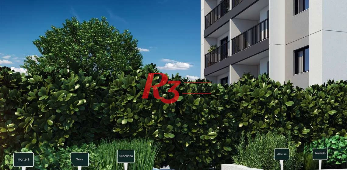 Apartamento à venda, 42 m² por R$ 337.000,00 - Jabaquara - Santos/SP