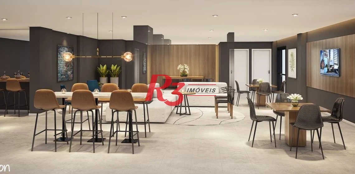 Apartamento à venda, 42 m² por R$ 337.000,00 - Jabaquara - Santos/SP