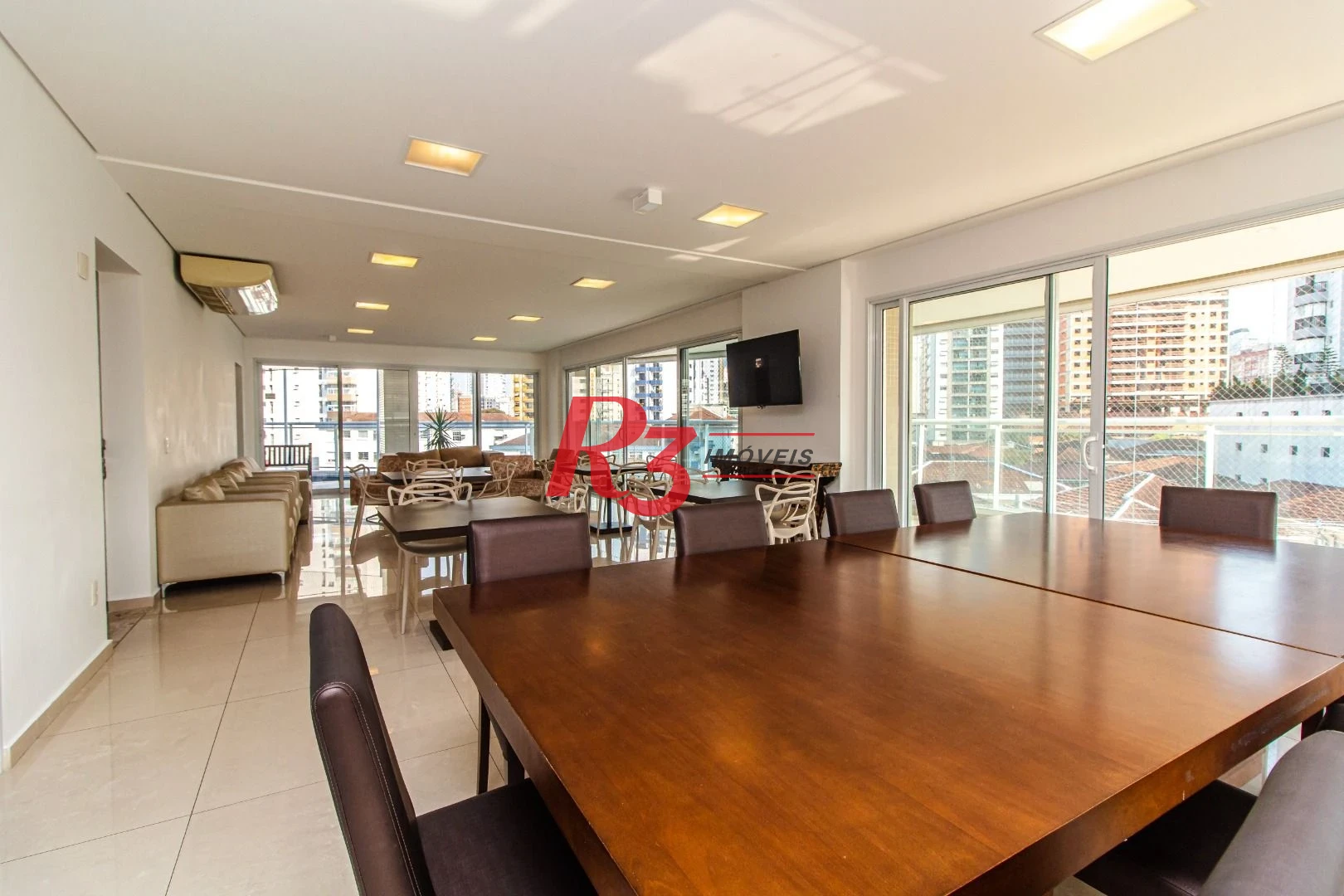 Apartamento com 3 dormitórios para alugar, 120 m² por R$ 11.500,00/mês - Gonzaga - Santos/SP
