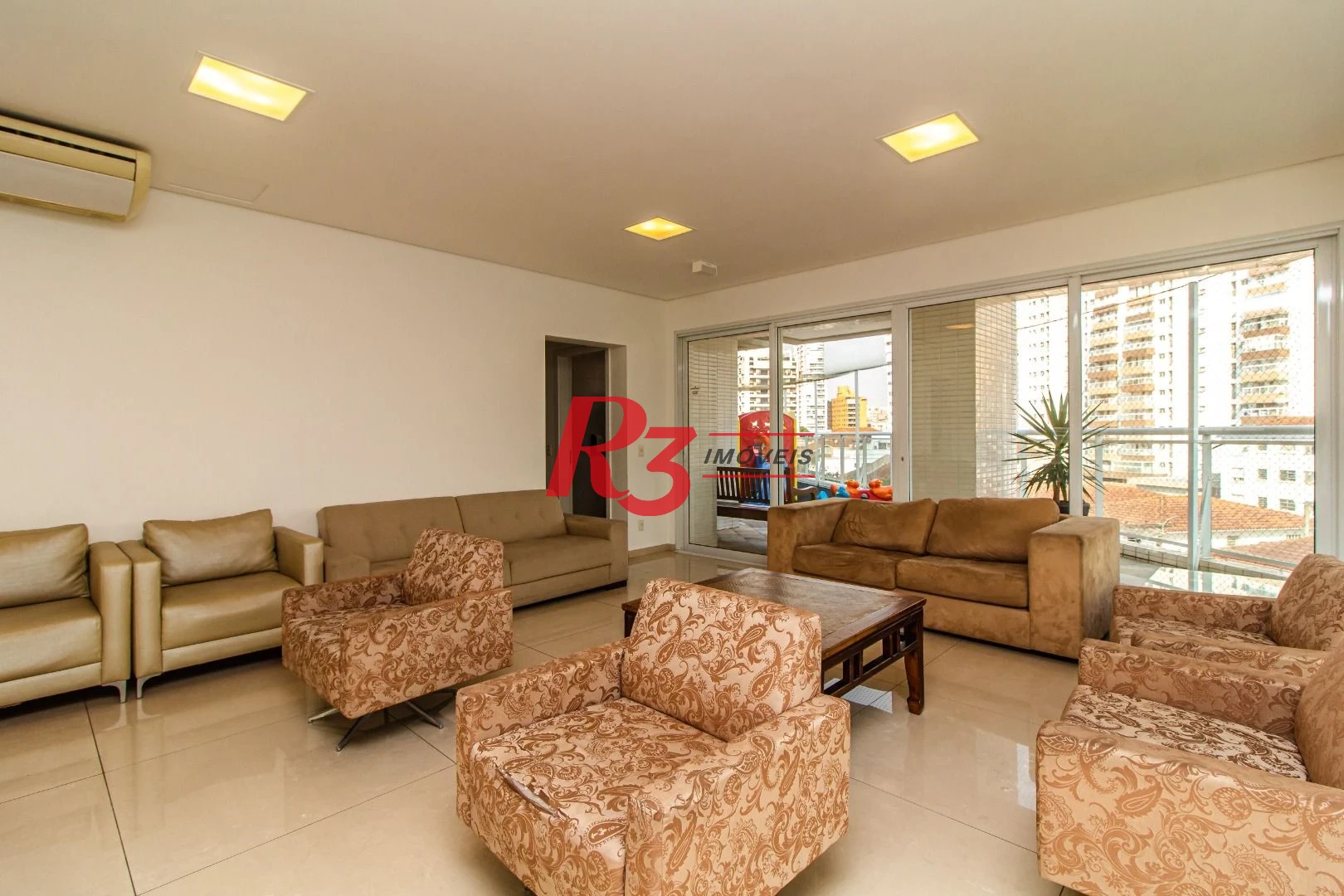 Apartamento com 3 dormitórios para alugar, 120 m² por R$ 11.500,00/mês - Gonzaga - Santos/SP