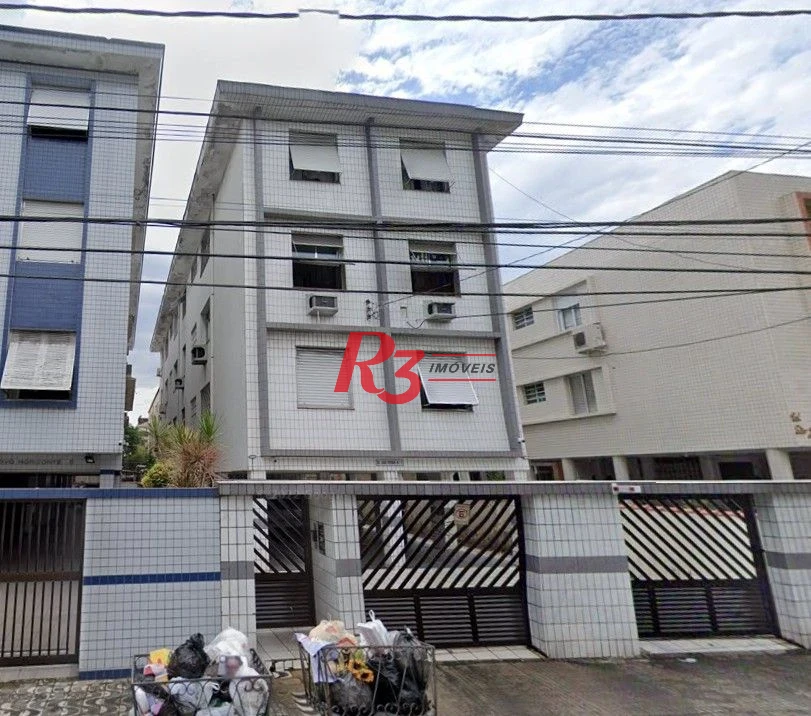 Apartamento com 2 dormitórios à venda, 66 m² por R$ 400.000,00 - Embaré - Santos/SP