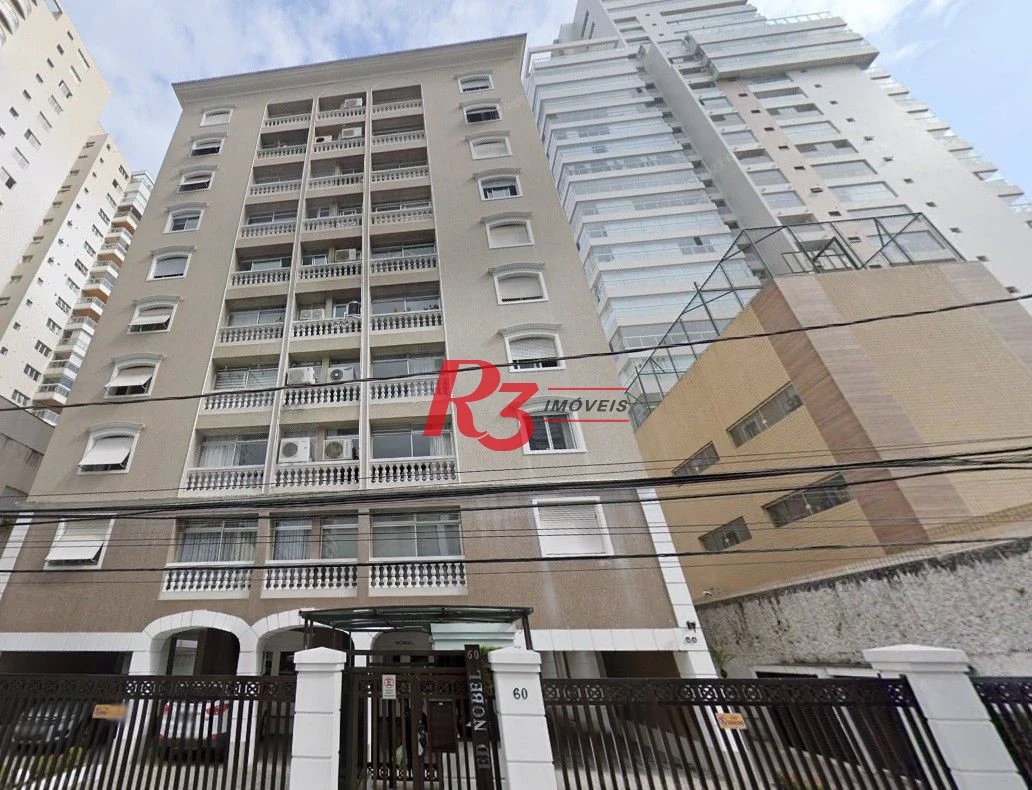 Apartamento com 3 dormitórios à venda, 238 m² por R$ 1.184.293,51 - Boqueirão - Santos/SP
