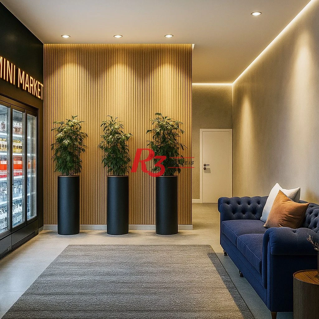 Studio à venda, 36 m² por R$ 363.865,00 - Centro - São Vicente/SP