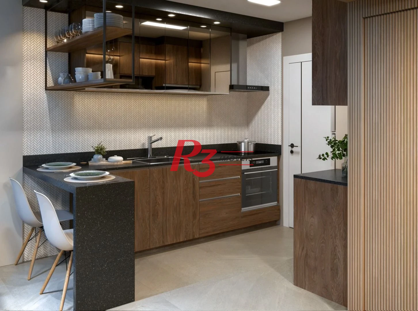 Studio à venda, 36 m² por R$ 363.865,00 - Centro - São Vicente/SP
