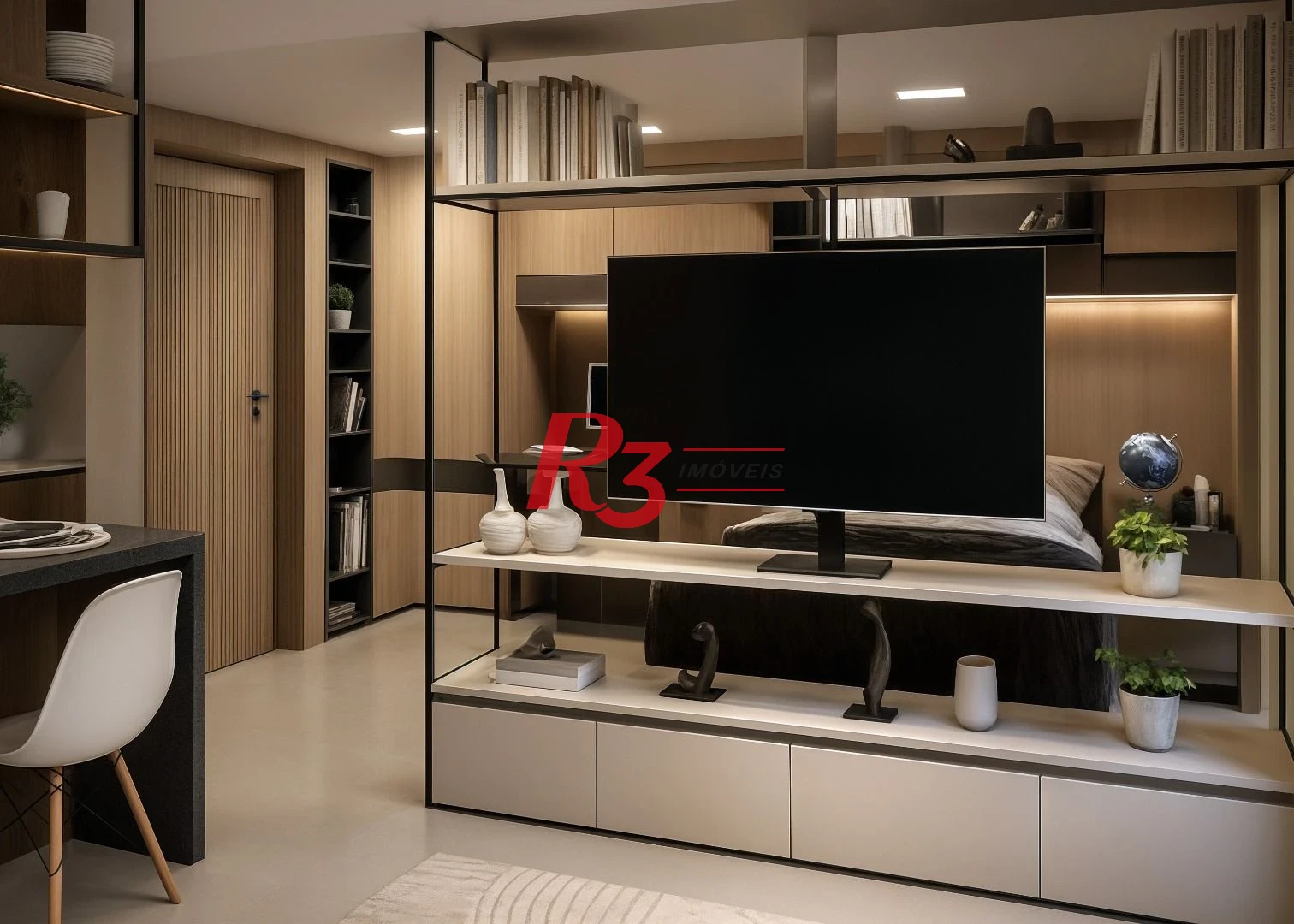 Studio à venda, 36 m² por R$ 363.865,00 - Centro - São Vicente/SP