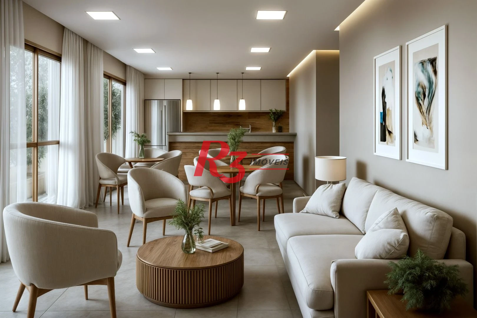 Studio à venda, 36 m² por R$ 363.865,00 - Centro - São Vicente/SP