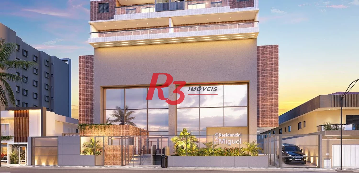 Apartamento à venda, 76 m² por R$ 825.000,00 - Itararé - São Vicente/SP