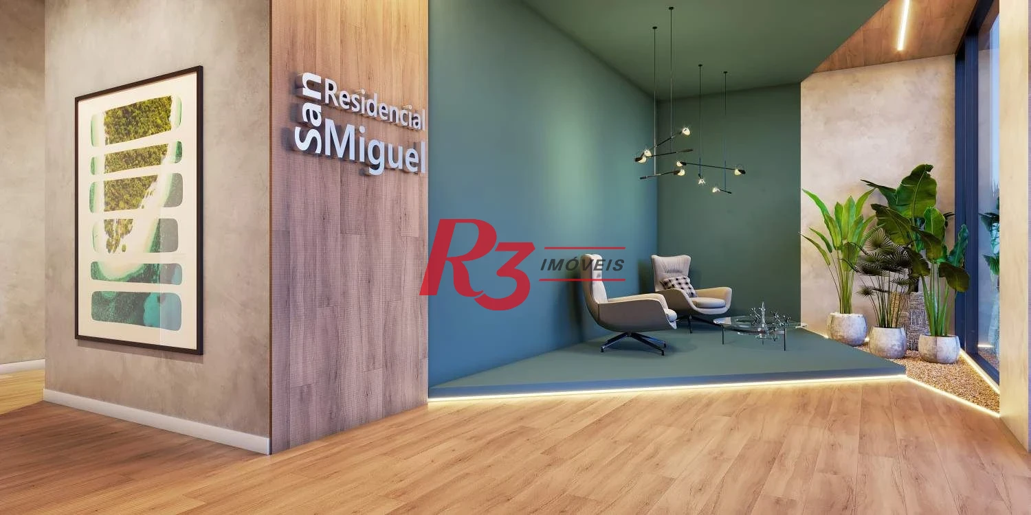 Apartamento à venda, 76 m² por R$ 825.000,00 - Itararé - São Vicente/SP