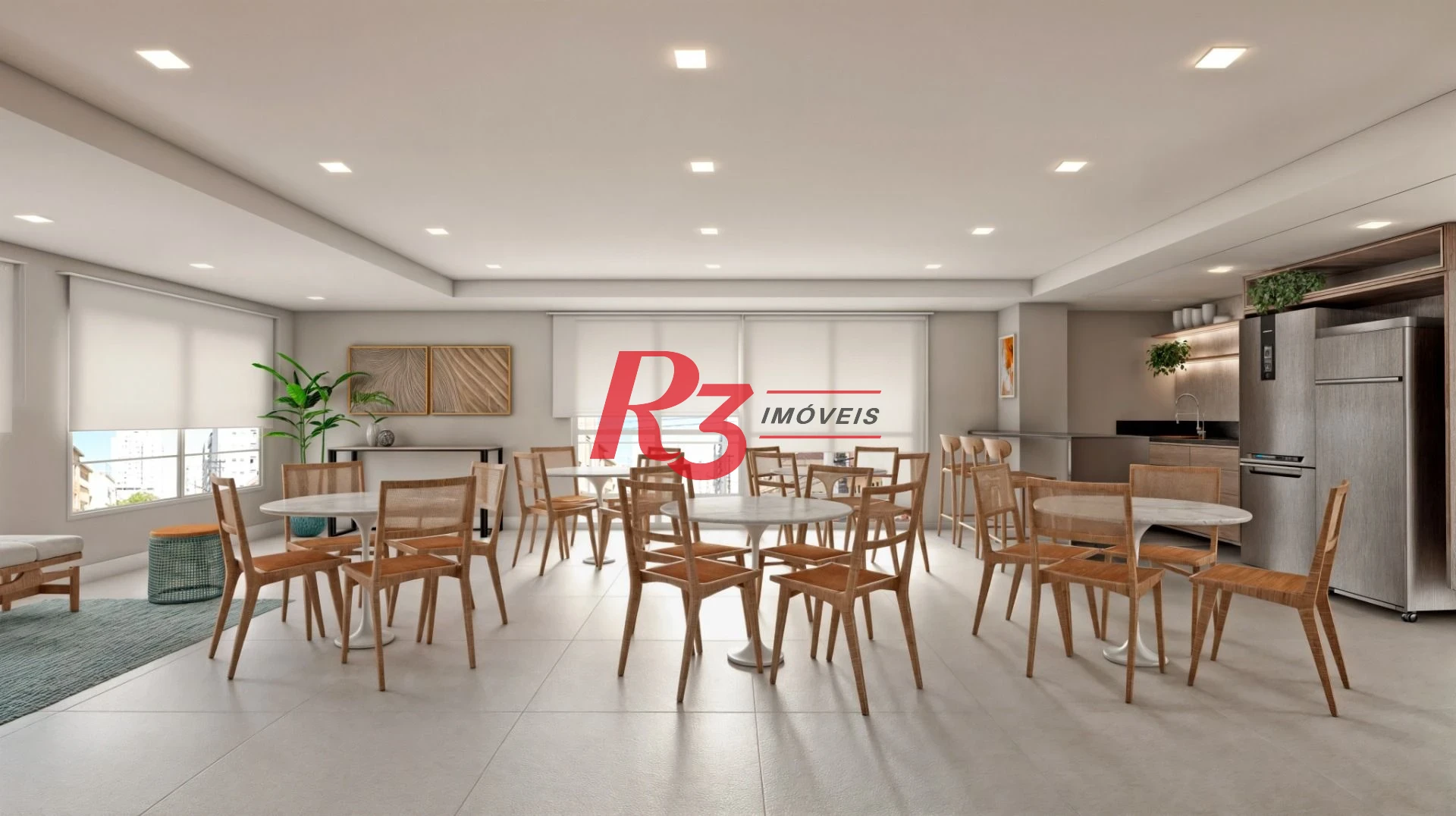 Apartamento à venda, 102 m² por R$ 1.350.000,00 - Aparecida - Santos/SP